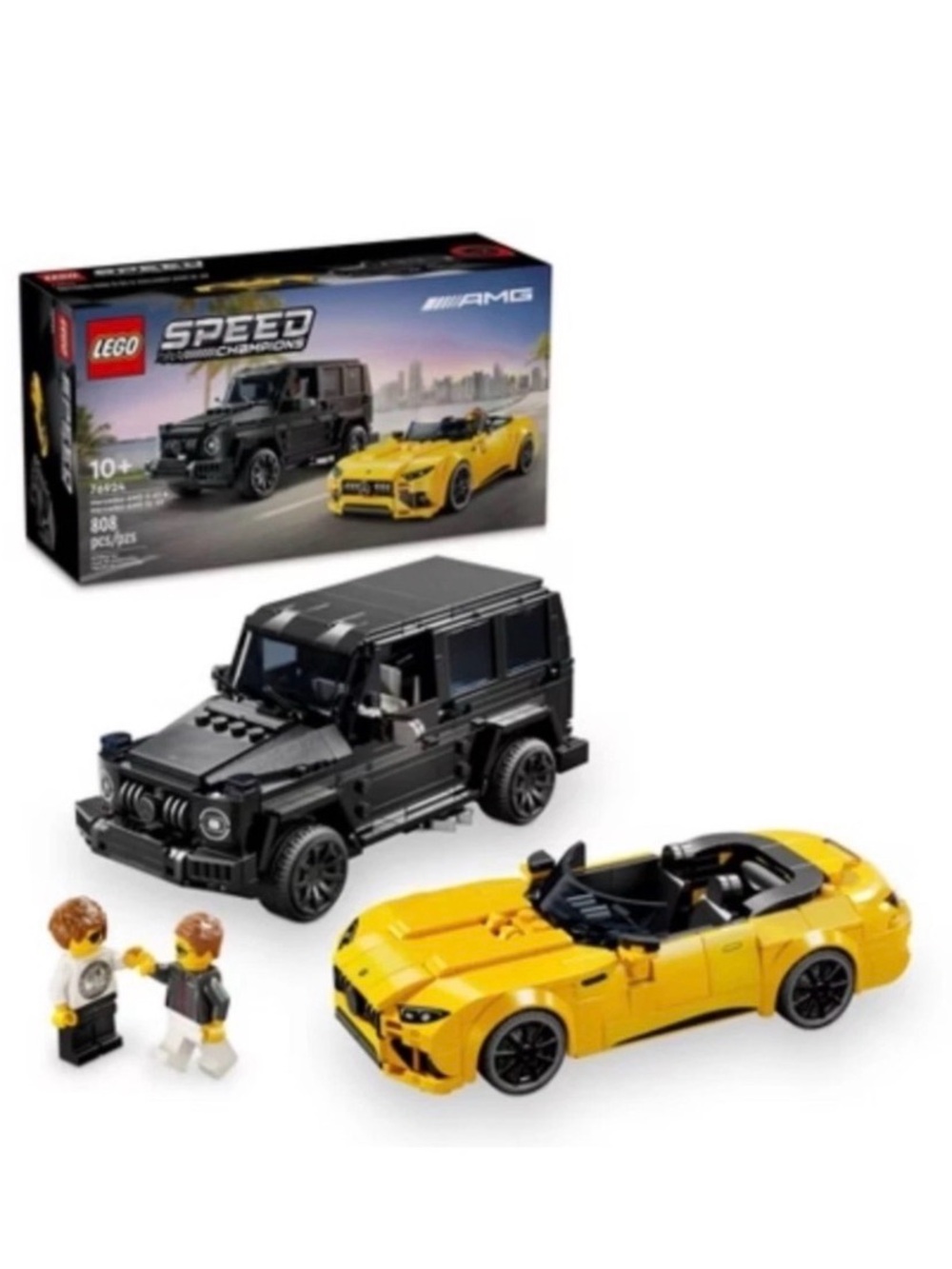 LEGO 76924 Speed Champions Mercedes-AMG G 63 & Mercedes-AMG SL 63 F1 NEW Sealed